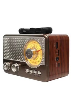 Generic Retro Radio, FM AM SW Tri-Band Radio, Outdoor Multi-Band Radio, DC 3V, Type C, USB Charging Radio, BT Speaker  - Image 1