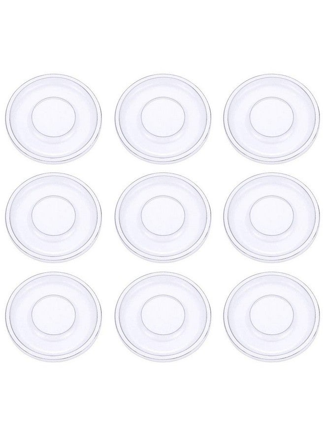 تينسيري 50 قطعة حامل صينية الرموش الدائرية الشفافة من البلاستيك علبة الرموش الصناعية دائرة لعلبة تخزين الرموش الصناعية صندوق التعبئة والتغليف حاوية مستحضرات التجميل - Image 1