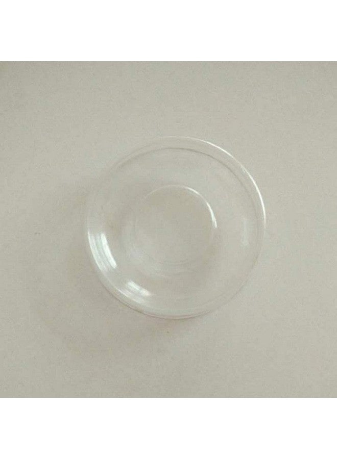 تينسيري 50 قطعة حامل صينية الرموش الدائرية الشفافة من البلاستيك علبة الرموش الصناعية دائرة لعلبة تخزين الرموش الصناعية صندوق التعبئة والتغليف حاوية مستحضرات التجميل - Image 3