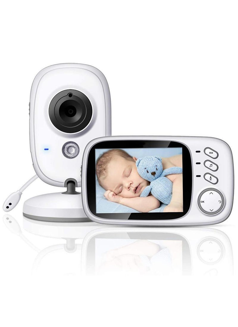 Sharpdo 3.2 Inch LCD Display Baby Wireless Video Monitor With Night Vision, Room Temperature Monitoring, Baby Care Monitor Wireless Camera  - Image 1