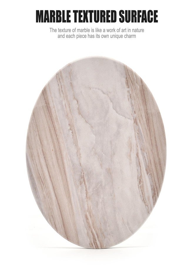 Hoewina 6Pcs Drink Coasters with Holder, Marble Style Ceramic Drink Coaster, Absorbent Coasters Set Suitable for Kinds of Cups, Modern Style Coaster for Coffee Table, 4 Inches - Image 4