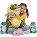 MorisMos Crocodile Stuffed Animal with 3 Baby Inside 137 Stuffed Crocrodile Plush Toy Mommy Alligator Stuffed Animal with 3 Baby Toys Stuffed Alligator Plush for Boys Girls Birthday Gift - Image 3