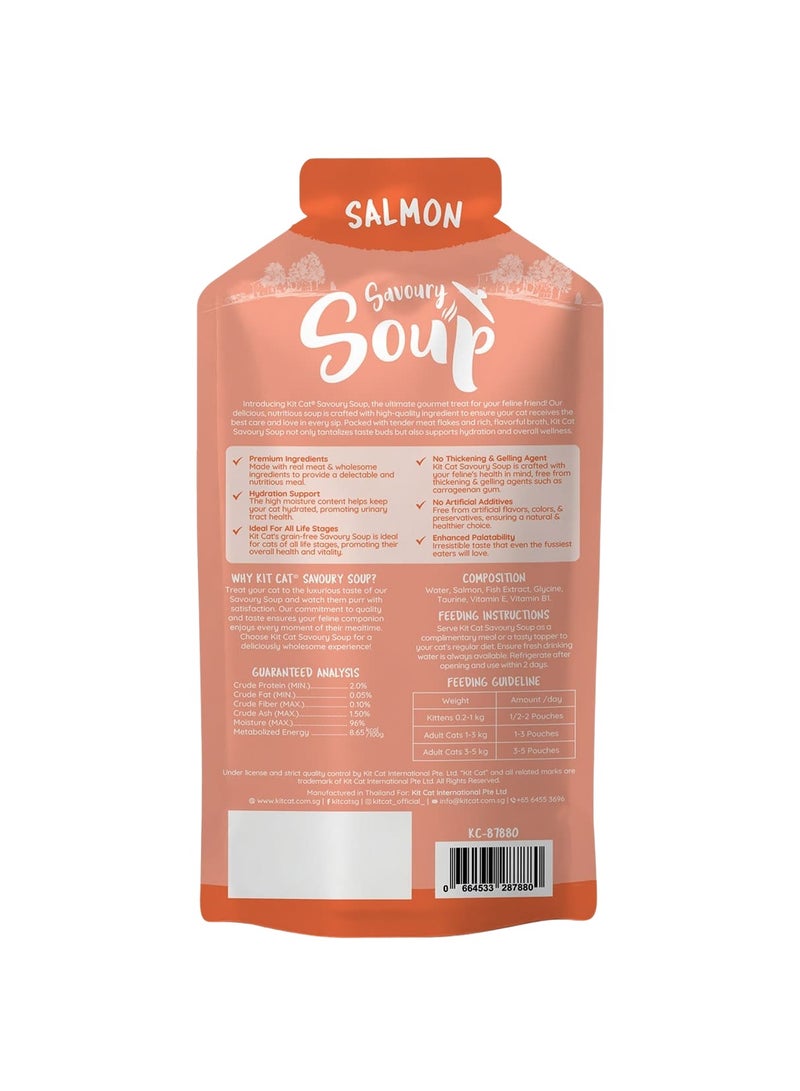 Kit Cat شوربة سمك السلمون اللذيذة - Image 3