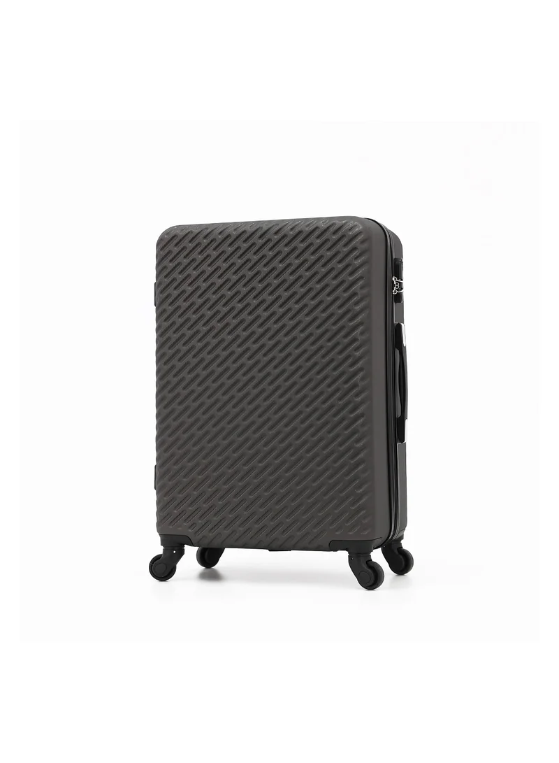 CAPITAL CAPITAL Hardside Luggage Trolley Bag 3 Pieces set,Grey (S-20,M-24,L-28 Inch)