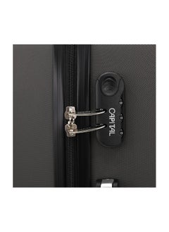 CAPITAL CAPITAL Hardside Luggage Trolley Bag 3 Pieces set,Grey (S-20,M-24,L-28 Inch)  - Image 3