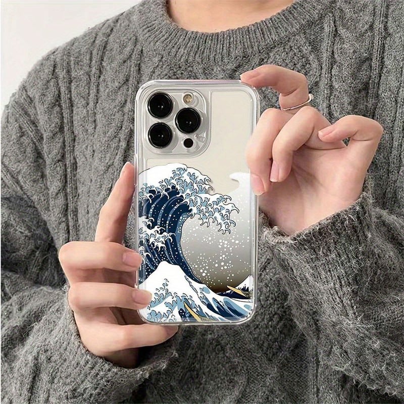 حافظة هاتف ناعمة من TPU مقاومة للصدمات بلون مخلوط 1 لهاتف iPhone 16 Pro - Image 5