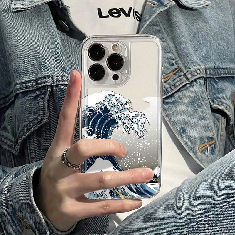 حافظة هاتف ناعمة من TPU مقاومة للصدمات بلون مخلوط 1 لهاتف iPhone 16 Pro - Image 4