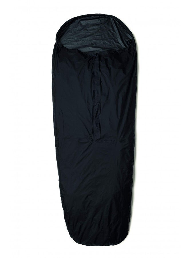 Snugpak Special Forces Bivvi Bag, Emergency Survival Bivy with Half Length Center Zip, Black
