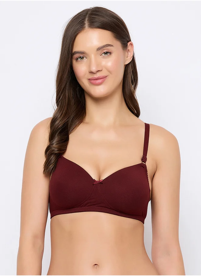 Clovia Multi Pack of 3 Padded Non-Wired Full Coverage Bra