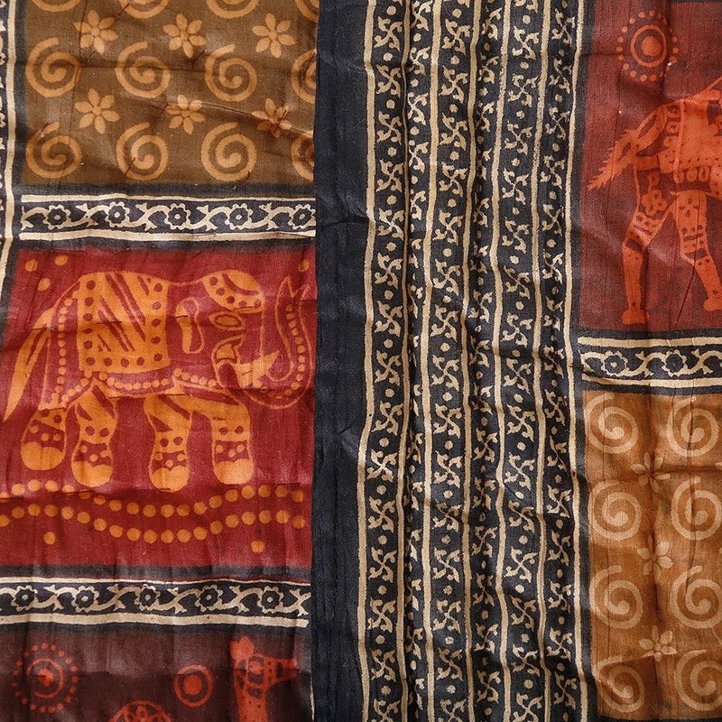 SAMRADHI Traditional Famous Jaipuri Beautiful Floral Print in Multi Colour Jaipuri Rajai/Razai/Quilt Single/Single Bed Quilt/Comforter/AC Quilt/AC Comforter - Image 3