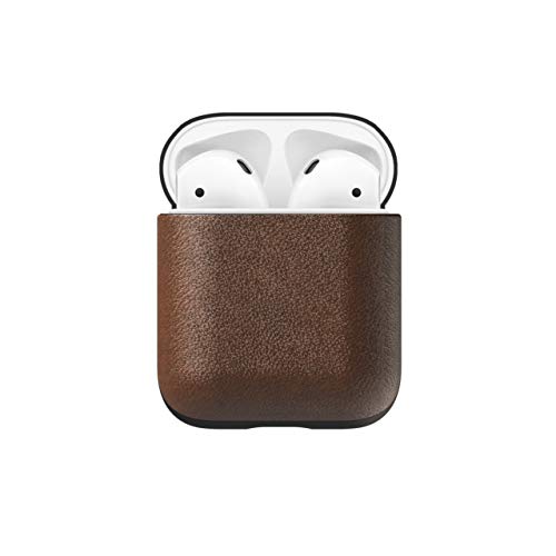 Nomad Airpods Case | Rustic Brown Horween Leather (Does not Include airpod Charging case) - Image 1