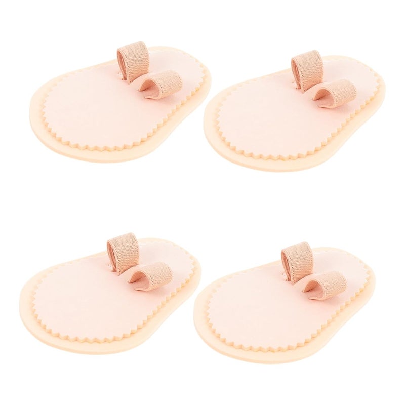 4pcs Durable Hallux Corrector Toe Separators Adjustable Forefoot Spacers for Bunion Relief Ergonomic Compact Design for Comfortable Foot Alignment and Support - Image 1