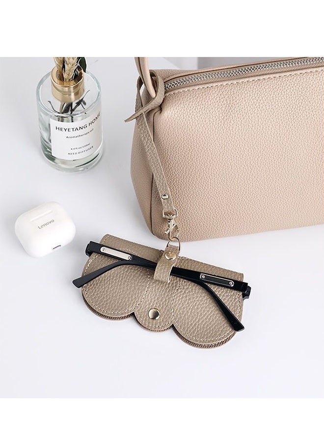 PU Soft Leather Sunglasses Bags, Eyeglass Protection Case, Portable Travel Scratch-Resistant Eyeglass Protection Bags, Pressure-Resistant Storage Bags And Straps, Portable Protection Case, Spectacle Case - Image 2