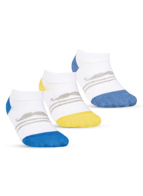 Baby Pack of 3 Lycra Ankle Socks