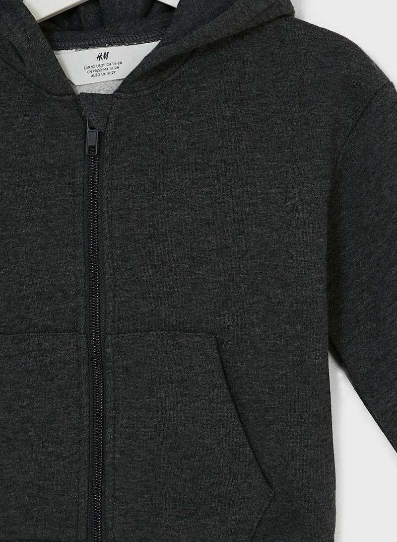 H&M Kids Essential Zip Through Hoodie