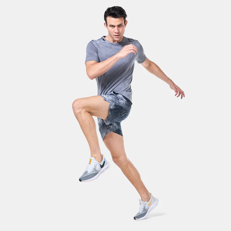 نايكي Men's Dri-FIT Brief-Lined Running Shorts