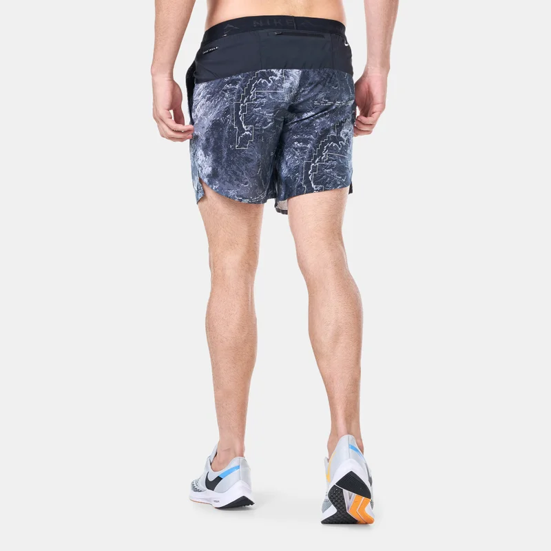 نايكي Men's Dri-FIT Brief-Lined Running Shorts