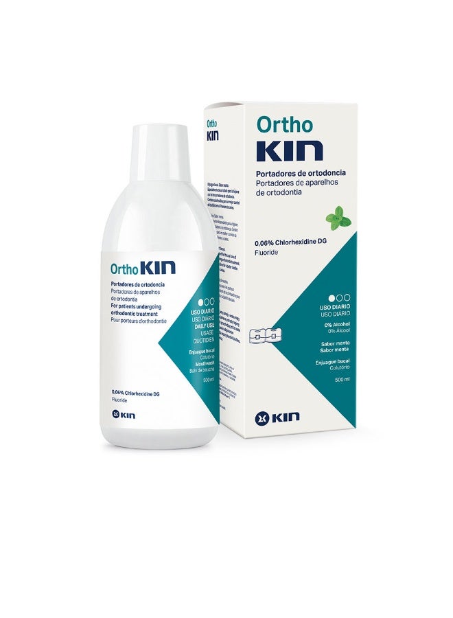 Kin Orthokin Mouthwash Mint Flavor 500ml - Image 1