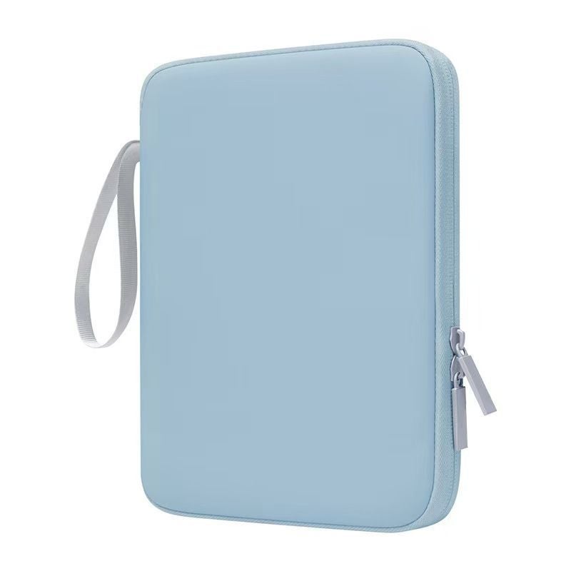 Portable Tablet Laptop Bag, iPad Storage, New Style, Waterproof, Shockproof, Leather Feel, Suitable for Men and Women - Image 1