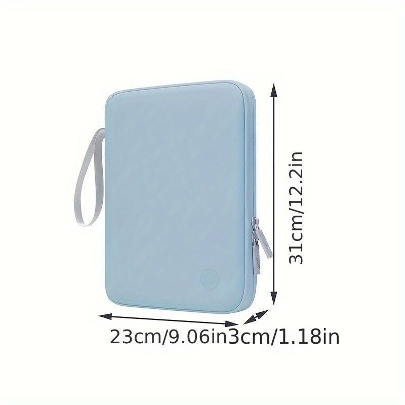 Portable Tablet Laptop Bag, iPad Storage, New Style, Waterproof, Shockproof, Leather Feel, Suitable for Men and Women - Image 3