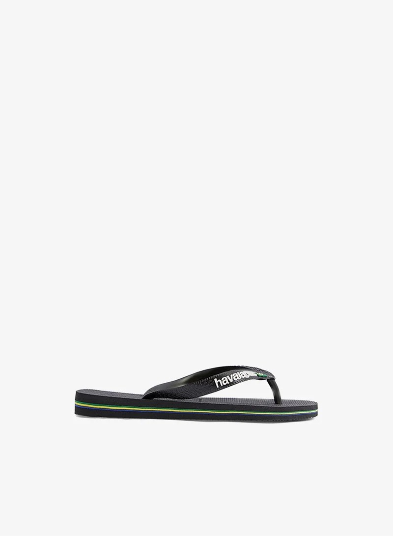هافاياناس Havaianas Brasil Logo Black