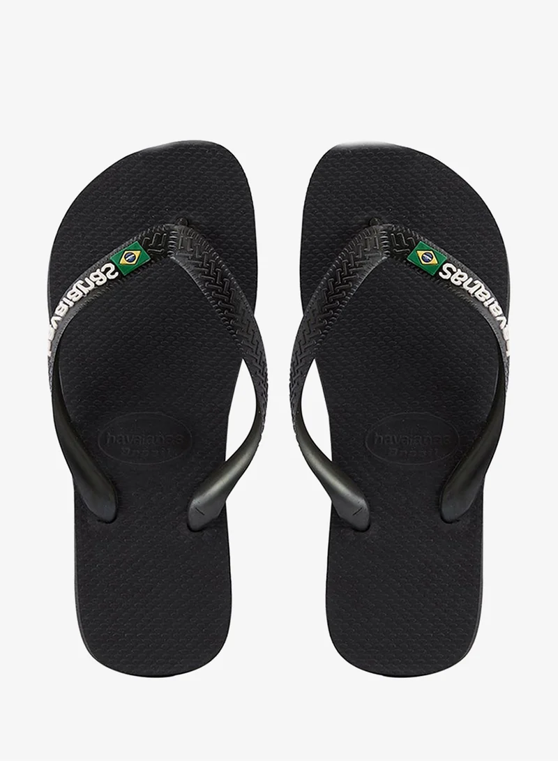 هافاياناس Havaianas Brasil Logo Black