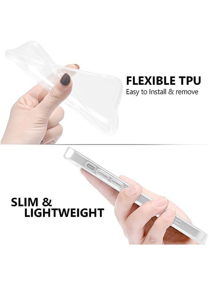 For Infinix Hot 11s Transparent Tpu Silicone Back Cover , Anti Yellowing And High Protective From Shocks Compatible With Infinix Hot 11s (6.78'') (Transparent) - Image 3