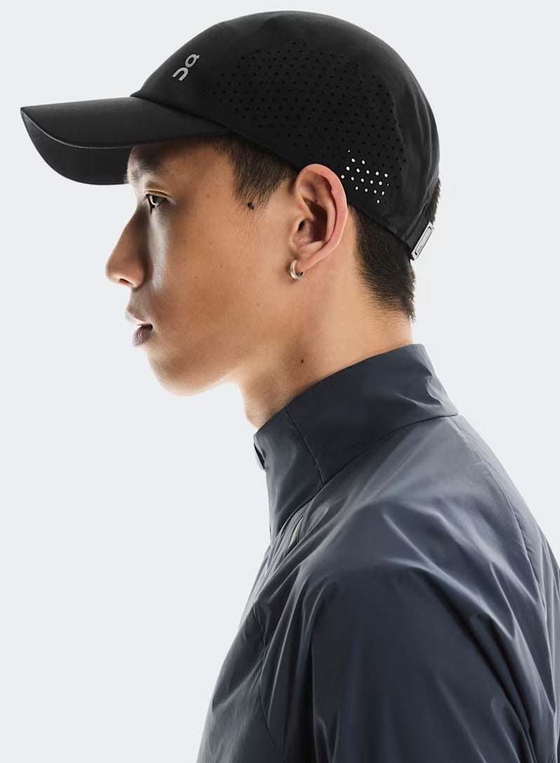 On Running On Lightweight Running Cap – Ultra-Light Breathable Sports Hat with Adjustable Strap, Moisture-Wicking Sweatband & Ventilated Panels – Unisex Black - Image 3