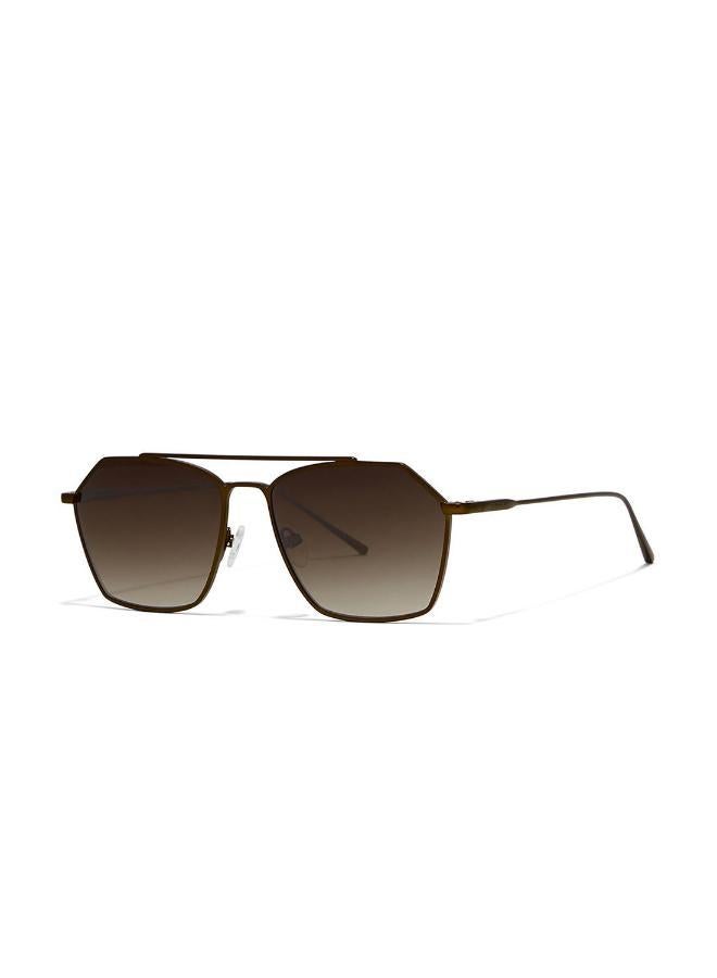 30Sundays Figaro,Men Sunglasses, Aviator Sunglasses, UV Protection: UV400 (Brown,Brown) - Image 1