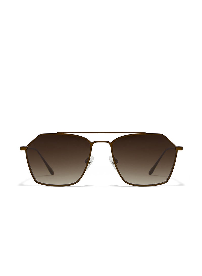 30Sundays Figaro,Men Sunglasses, Aviator Sunglasses, UV Protection: UV400 (Brown,Brown) - Image 2