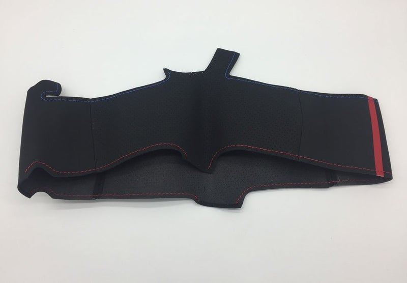 Eiseng DIY Sew Black Microfiber Leather Car Steering Wheel Cover for BMW E90 325i 328i 330i 335i E87 120i 130i 120d / 2013 2014 2015 X1 SUV Interior Accessories - Image 4