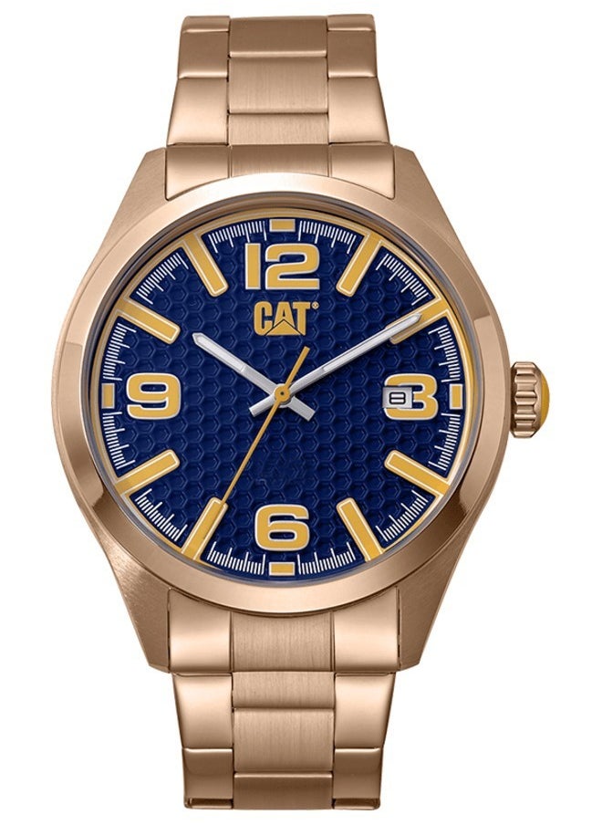CAT H-Dial Blue Yellow Casual Men's Watches QA.191.19.637 