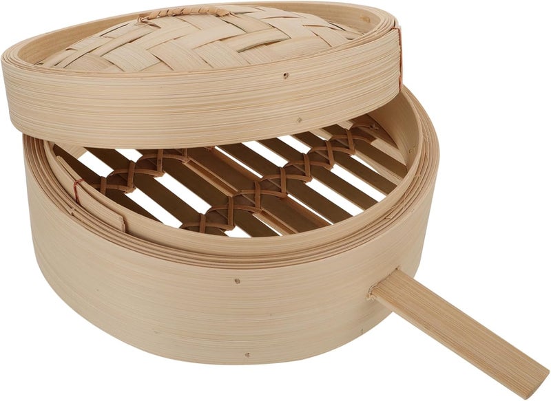 Kitchen Cooking Bamboo Steaming Box Cover Basket for Rice Eggs Potatoes Corn Essential Kitchen Supply - Image 1