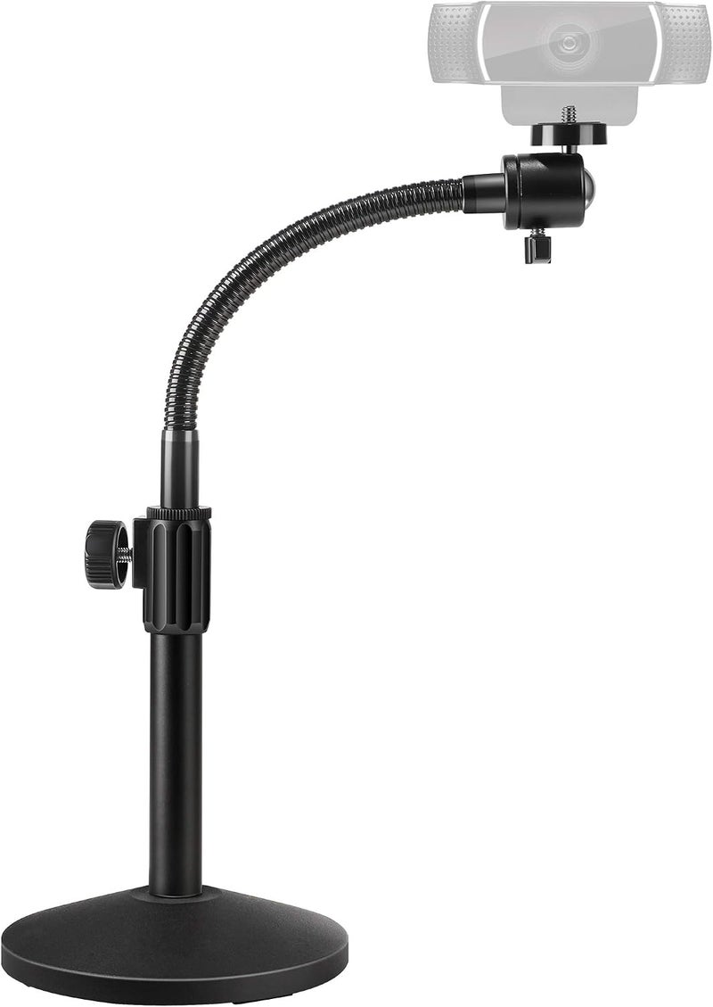 Puroma Webcam Stand Goose-Neck Mount for Logitech Webcams - Image 1