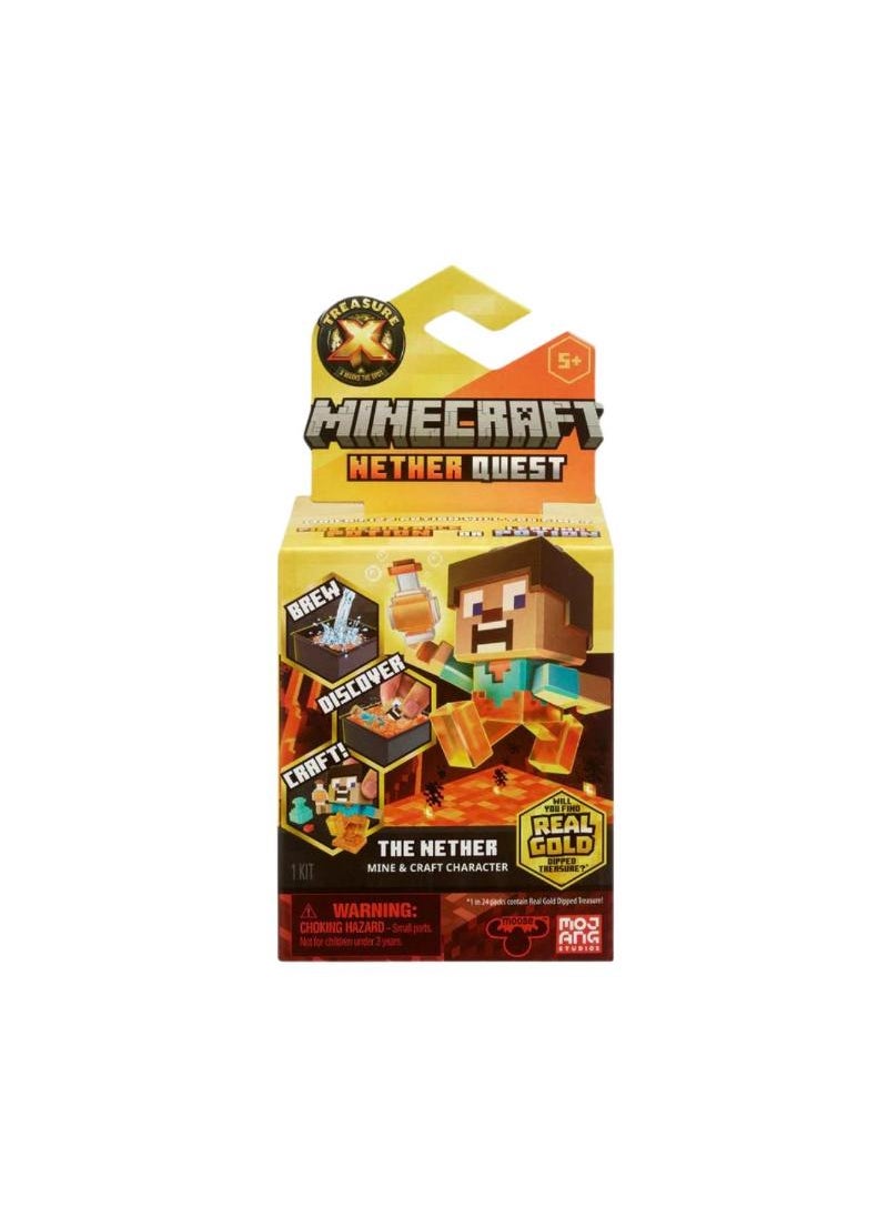 Treasure X Treasure X Minecraft Nether Quest Single Pack | Assorted 