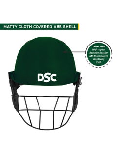 DSC Avenger PRO Premium Cricket Helmet | For Men & Boys | Fixed Spring Steel Grill | Back Support Strap | Neck Guard | Lightweight  - Image 4