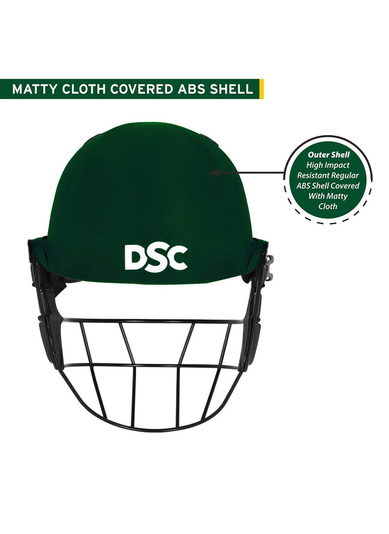 DSC Avenger PRO Premium Cricket Helmet | For Men & Boys | Fixed Spring Steel Grill | Back Support Strap | Neck Guard | Lightweight  - Image 4
