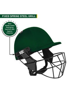 DSC Avenger PRO Premium Cricket Helmet | For Men & Boys | Fixed Spring Steel Grill | Back Support Strap | Neck Guard | Lightweight  - Image 5