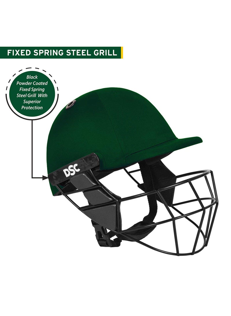 DSC Avenger PRO Premium Cricket Helmet | For Men & Boys | Fixed Spring Steel Grill | Back Support Strap | Neck Guard | Lightweight  - Image 5