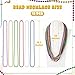 Huskein 12 PCS Mardi Gras Beads Necklaces 33 6 Kinds Color Beaded Stuff Set Festival Parade Favors Colorful Assorted Carnival Costume Accessories for Christmas Parade Party Favors Decorations - Image 4
