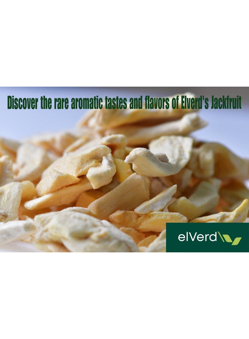 Elverd Freeze – Dried Crispy Jackfruit Flakes -100% Natural, No Added Sugar - Image 3