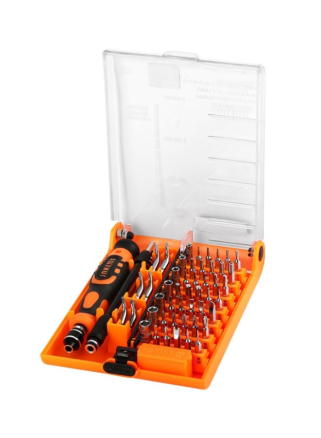 Jakemy Jm-8150 52 In 1 Laptop Screwdriver Set Professional Repair Hand Tools Kit For Mobile Phone Computer Electronic Model Diy Repair Silver - Image 1