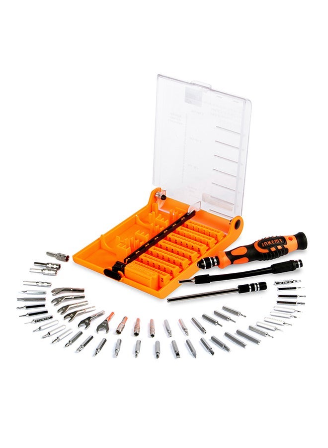 Jakemy Jm-8150 52 In 1 Laptop Screwdriver Set Professional Repair Hand Tools Kit For Mobile Phone Computer Electronic Model Diy Repair Silver - Image 2