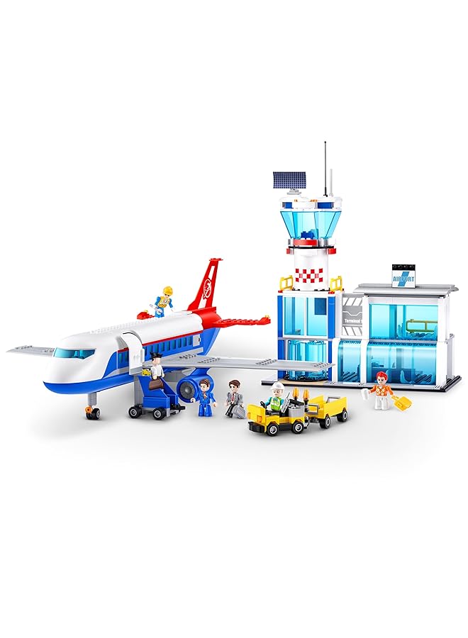 ماكس مجموعة ألعاب مطار المدينة الدولي 785 قطعة - Image 2