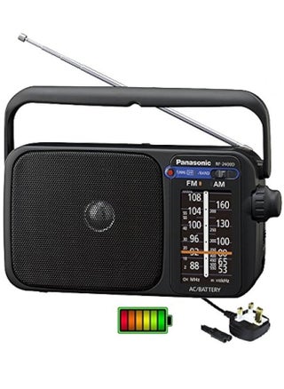باناسونيك راديو رقمي FM/AM محمول مزود بجهاز موالفة RF-2400D أسود - pzsku/ZBAF275CA066C389996E7Z/45/_/1691482048/483bb4f7-90f4-4604-9c63-adfc81d130d2