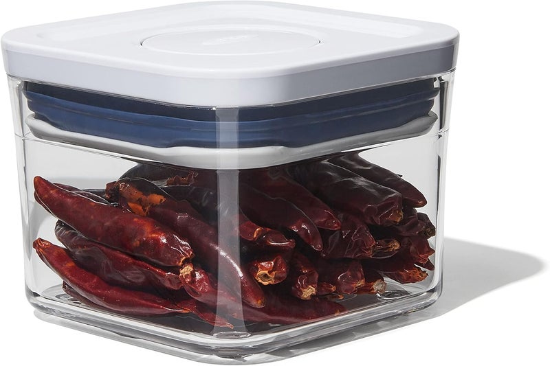 OXO NEW Good Grips POP Container - Airtight Food Storage 0.4 Qt - Square - Dried Herbs 11236700 - Image 1