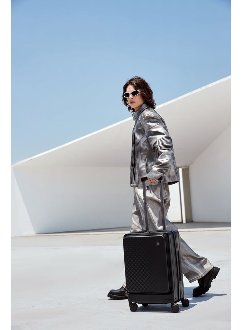 أركتيك هانتر LGX002 انش-20  شنطة سفر كابينة ترولي دوارة 360° بعجلات صامتة | خفيفة الوزن ومناسبة للطائرة | قفل حماية دولي TSA - Image 3