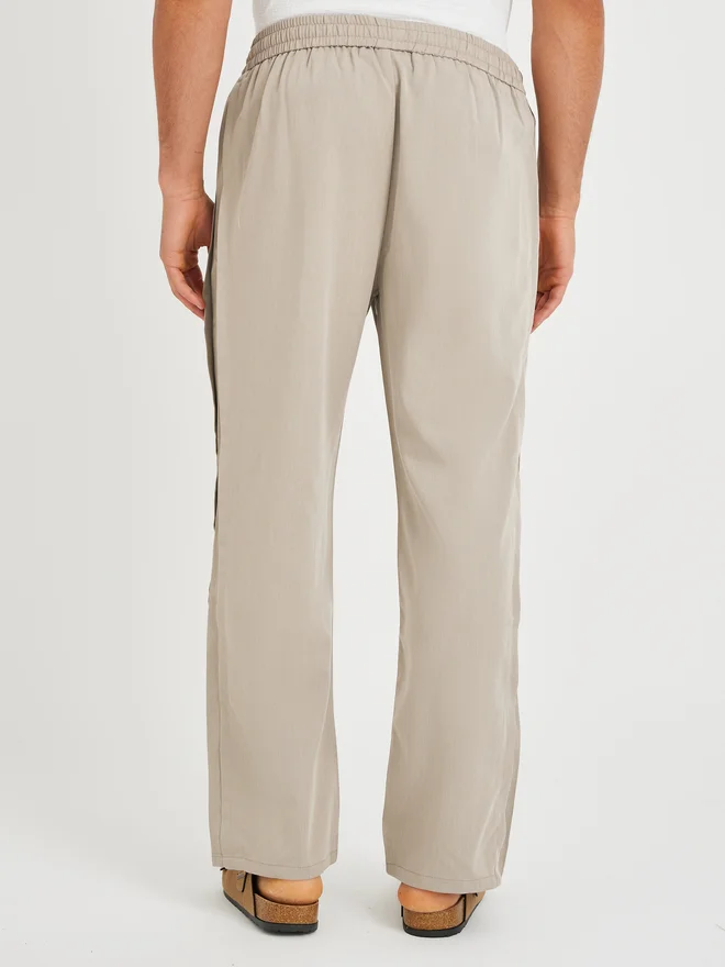 Take Two Take Two Solid Relaxed Fit Slant Pocket Suit Pants