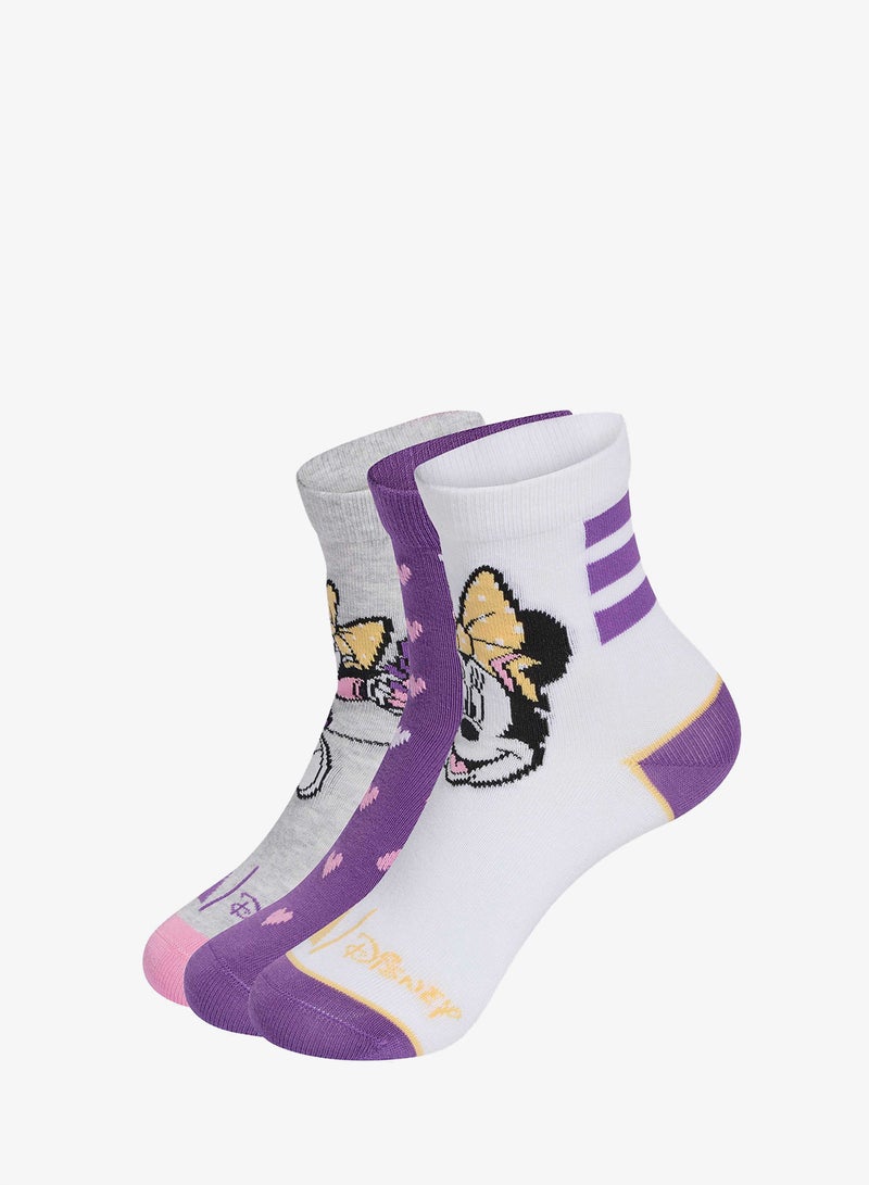 Adidas Kids Disney Minnie Mouse Socks - Image 1
