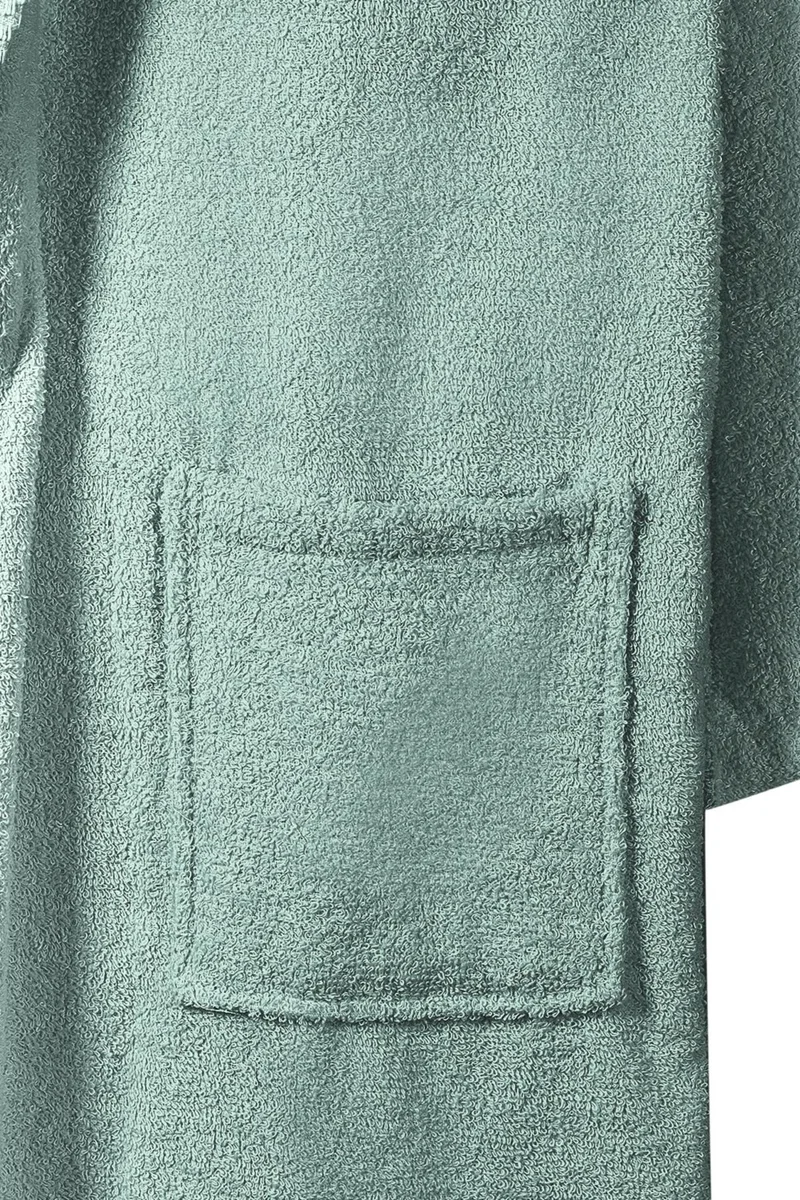 Bluenity Softy - 100% Natural Cotton Extra Soft Bathrobe 2xl - Green